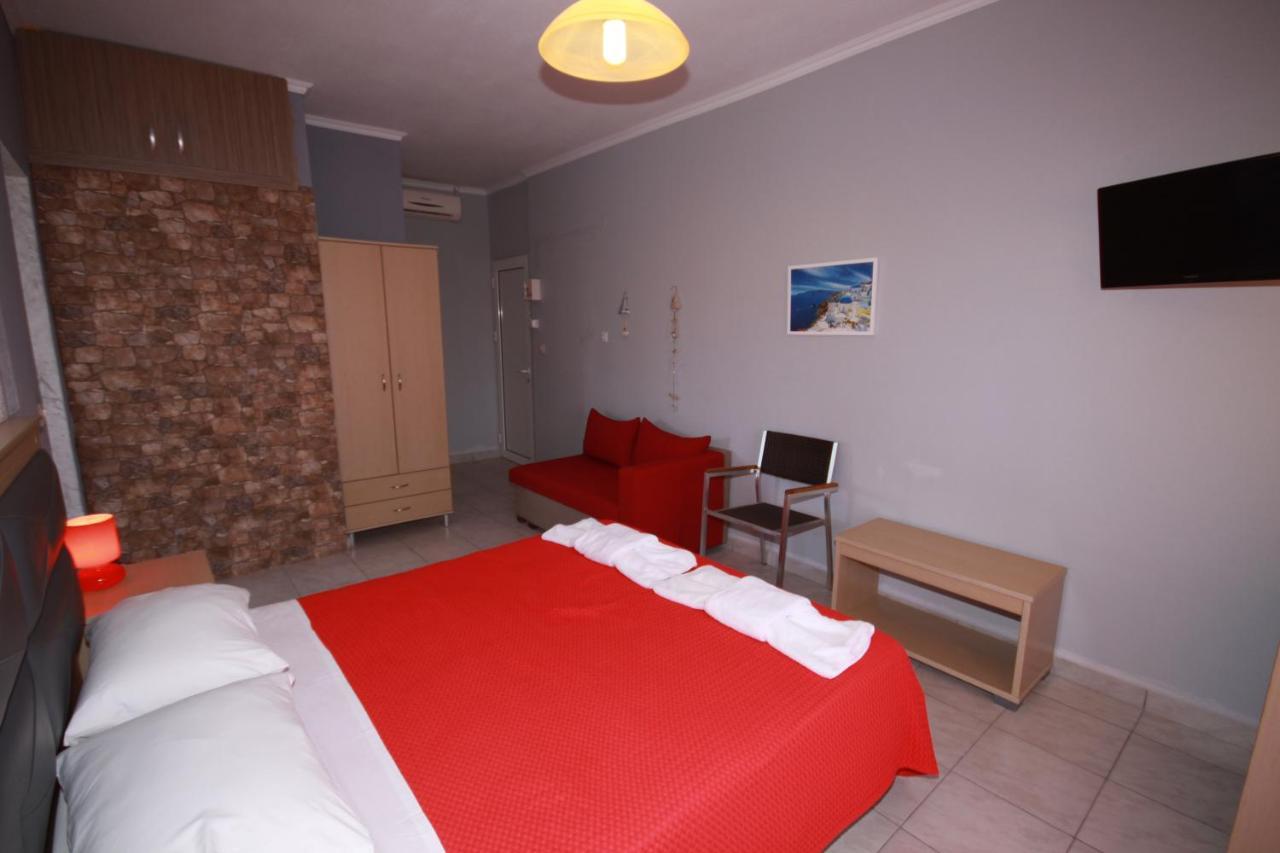 Zephyros Rooms Ormos Panagias Buitenkant foto